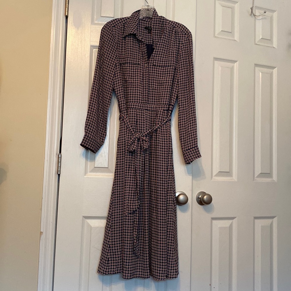 J. Crew Tie Dress